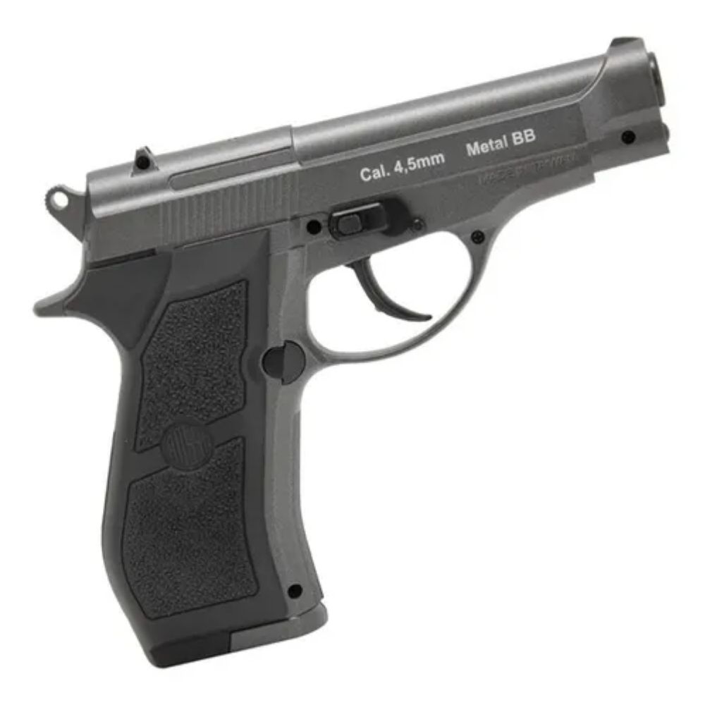 Pistola Airgun Wingun W301 Full Metal Co2 4,5mm 007 J. Bond