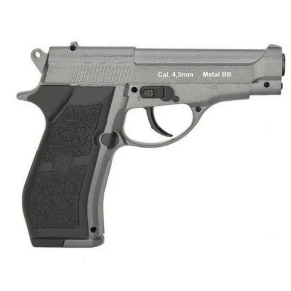 Pistola Airgun Wingun W301 Full Metal Co2 4,5mm 007 J. Bond